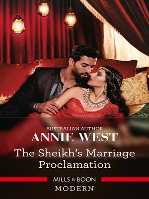 cover image of The Sheikh's Marriage Proclamation